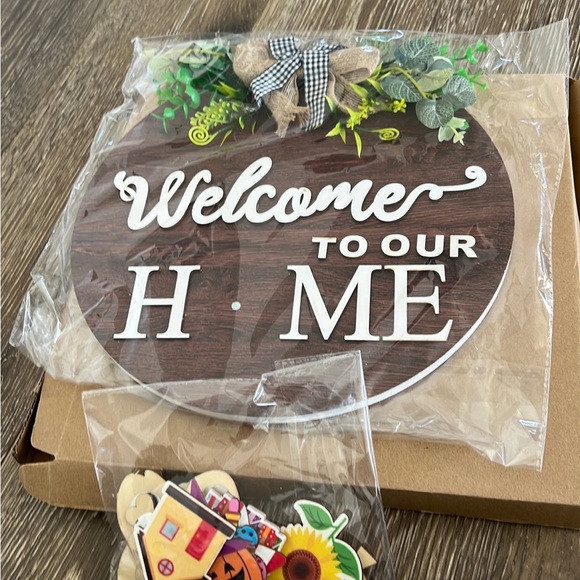 Welcome home farmhouse sign - Picture 2 of 2